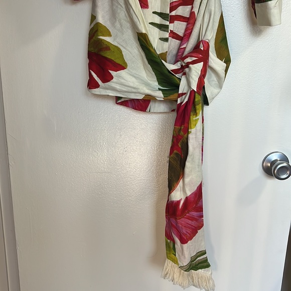 Farm Rio Spring Forest Mini Dress Spring Forest Size Small - Picture 3 of 8